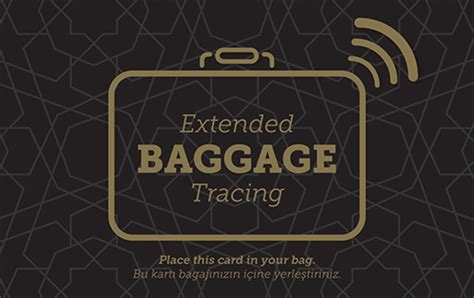 turkey baggage card